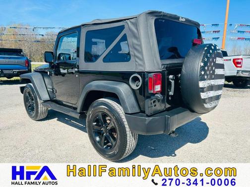 Black Clearcoat 2011 Jeep Wrangler Sport
