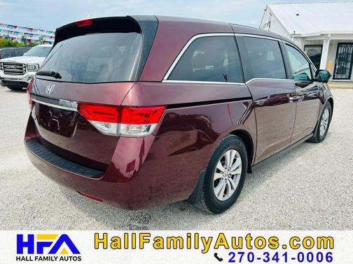 Burgundy 2017 Honda Odyssey EX-L