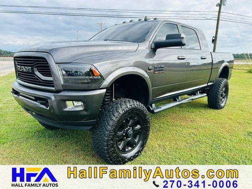 Granite Crystal Metallic Clearcoat 2018 RAM 2500 Laramie Mega Cab 4x4 6'4' Box