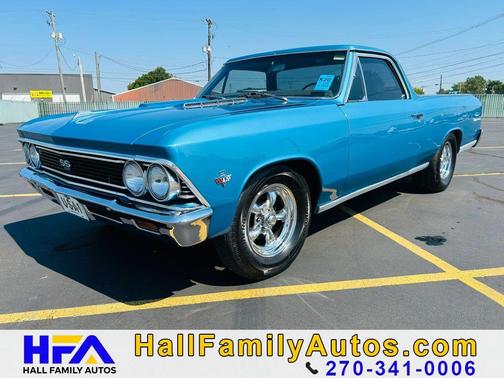 Blue 1966 Chevrolet El Camino SS