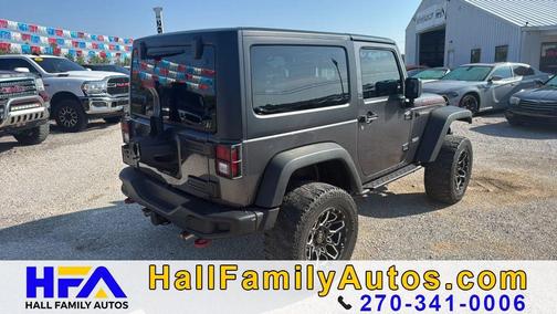 Granite Crystal Metallic Clearcoat 2017 Jeep Wrangler Rubicon