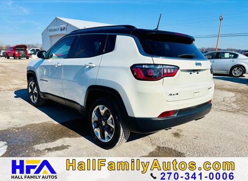 White Clearcoat 2021 Jeep Compass Limited