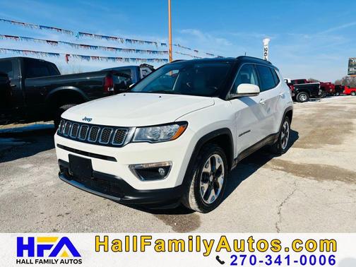 White Clearcoat 2021 Jeep Compass Limited