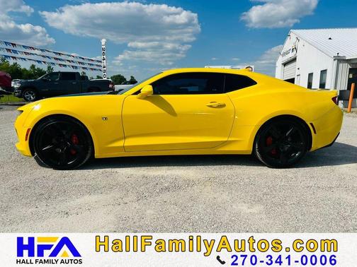 Bright Yellow 2016 Chevrolet Camaro 1LT