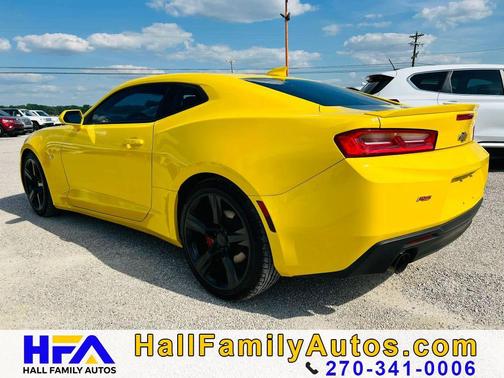 Bright Yellow 2016 Chevrolet Camaro 1LT