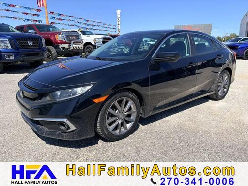 Crystal Black Pearl 2019 Honda Civic EX