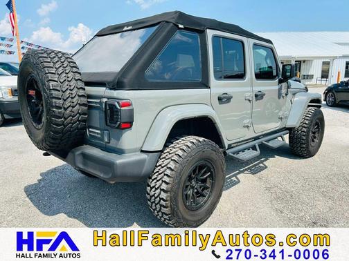 Gray 2021 Jeep Wrangler Unlimited Sport