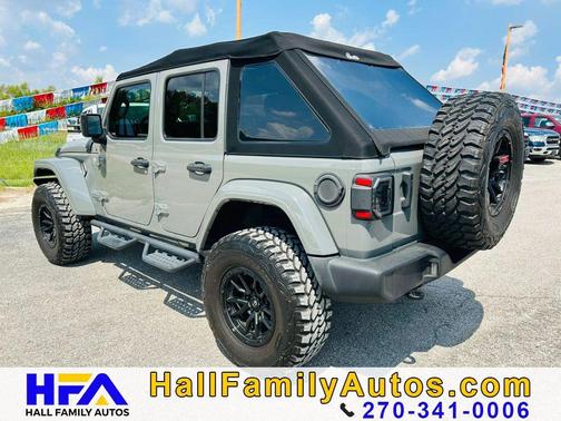 Gray 2021 Jeep Wrangler Unlimited Sport