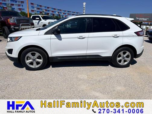 Oxford White 2018 Ford Edge SE