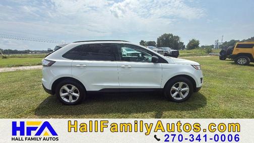 Oxford White 2018 Ford Edge SE