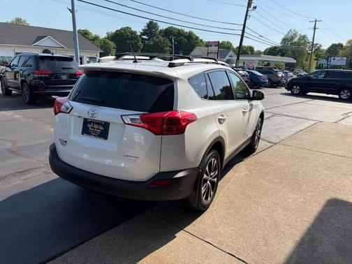 Frosted White Pearl 2015 Toyota RAV4 Limited