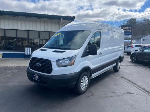 White 2019 Ford Transit-250 148 WB Medium Roof Cargo