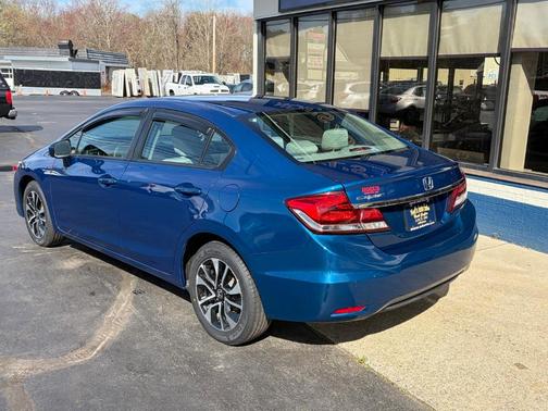 Dyno Blue Pearl 2015 Honda Civic EX