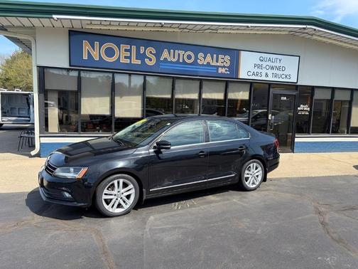 Black 2017 Volkswagen Jetta 1.8T SEL
