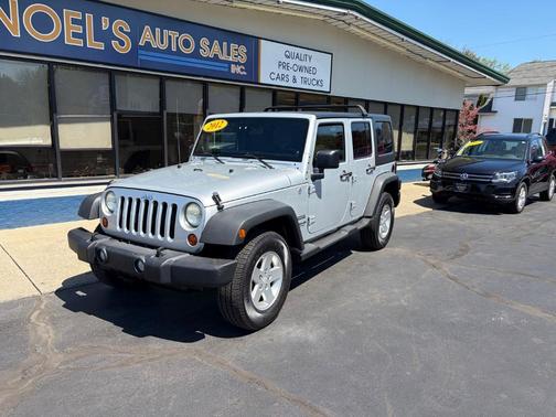 Silver 2012 Jeep Wrangler Unlimited Sport
