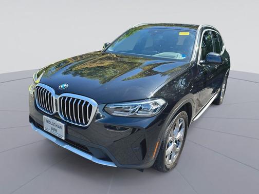 Black Sapphire Metallic 2024 BMW X3 sDrive30i