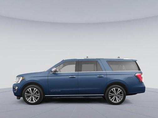Antimatter Blue Metallic 2021 Ford Expedition Platinum
