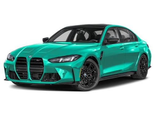 Isle of Man Green Metallic 2025 BMW M3 Competition xDrive