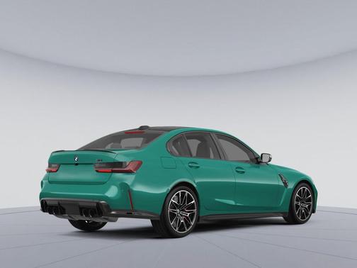 Isle of Man Green Metallic 2025 BMW M3 Competition xDrive