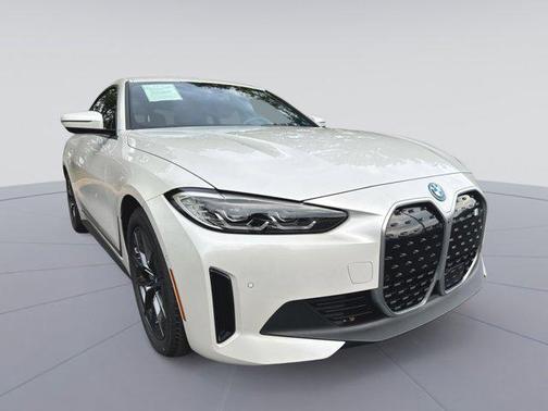 Mineral White Metallic 2023 BMW i4 Gran Coupe eDrive40
