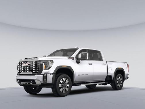 White Frost Tricoat 2024 GMC Sierra 2500 Denali