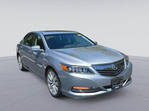 Slate Silver Metallic 2016 Acura RLX Sport Hybrid Advance Package