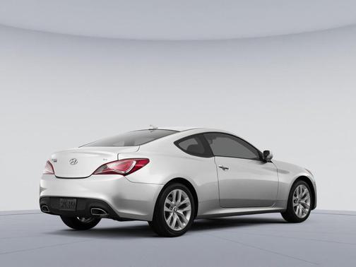 Casablanca White 2015 Hyundai Genesis Coupe 3.8 Base