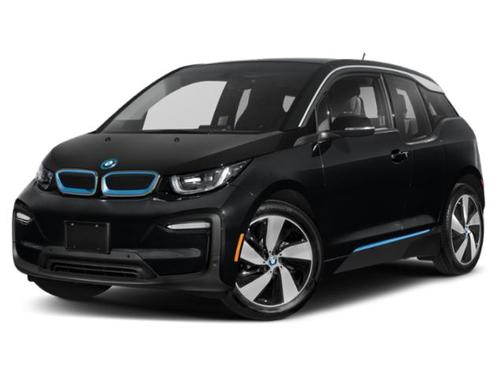 Fluid Black w/BMW i Frozen Blue Accent 2021 BMW i3 120Ah w/Range Extender
