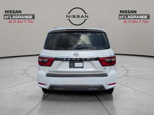Aspen White Tricoat 2023 Nissan Armada SL 2WD