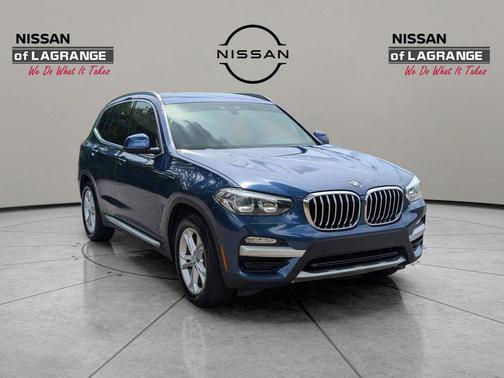 Phytonic Blue Metallic 2019 BMW X3 sDrive30i