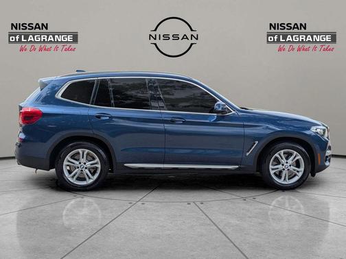 Phytonic Blue Metallic 2019 BMW X3 sDrive30i