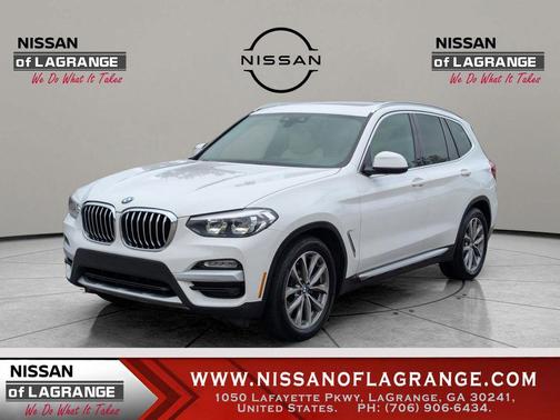 Alpine White 2019 BMW X3 sDrive30i