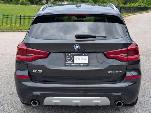 Dark Graphite Metallic 2020 BMW X3 sDrive30i
