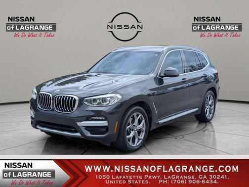 Dark Graphite Metallic 2020 BMW X3 sDrive30i