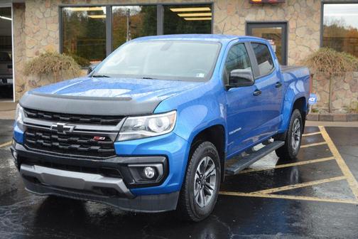 Blue 2022 Chevrolet Colorado Z71