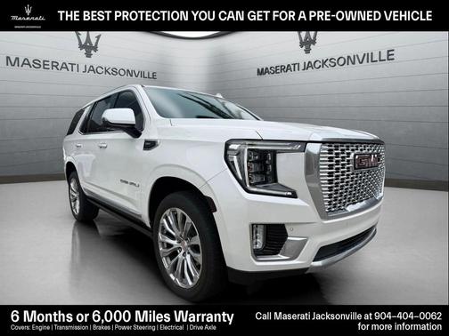 White Frost Tricoat 2024 GMC Yukon Denali