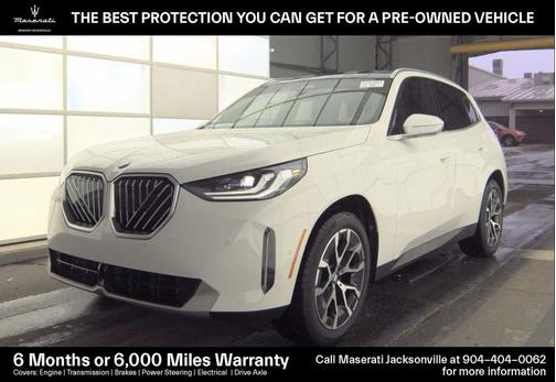 Alpine White 2025 BMW X3 30 xDrive