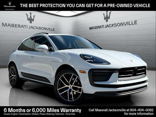 White 2024 Porsche Macan Macan S