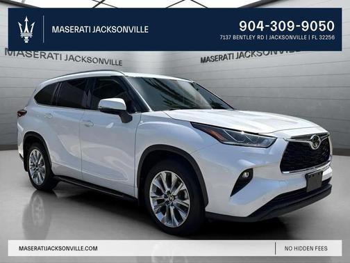 Wind Chill Pearl 2023 Toyota Highlander Limited