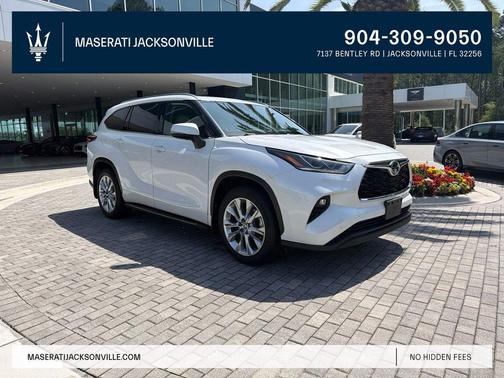 Wind Chill Pearl 2023 Toyota Highlander Limited