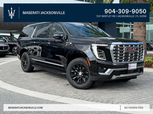 Onyx Black 2025 GMC Yukon XL Denali