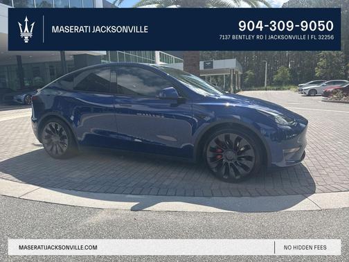Deep Blue Metallic 2023 Tesla Model Y Performance Dual Motor All-Wheel Drive