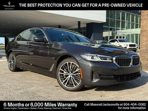 Dark Graphite Metallic 2023 BMW 530e Base