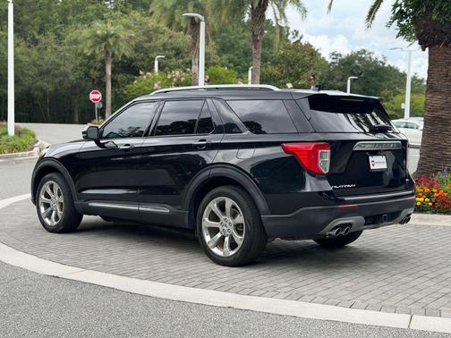 AGATE BLACK METALLIC 2020 Ford Explorer Platinum