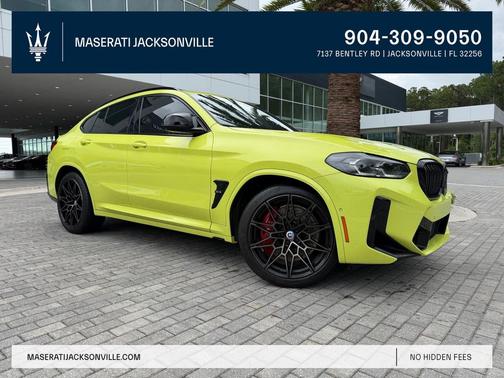 Sao Paulo Yellow 2022 BMW X4 M AWD