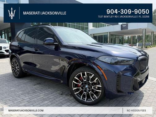 Tanzanite Blue II Metallic 2024 BMW X5 xDrive40i