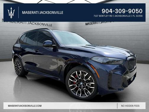 Tanzanite Blue II Metallic 2024 BMW X5 xDrive40i