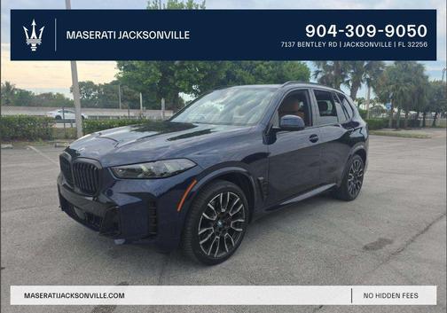 Tanzanite Blue II Metallic 2024 BMW X5 xDrive40i
