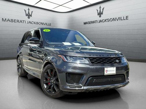 Carpathian Grey Premium Metallic 2021 Land Rover Range Rover Sport HST MHEV