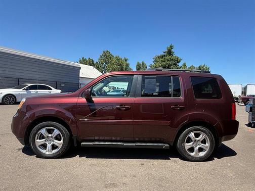Burgundy 2012 Honda Pilot EX-L